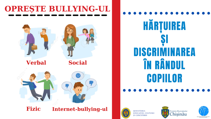 Hărțuirea și discriminarea în rândul copiilor